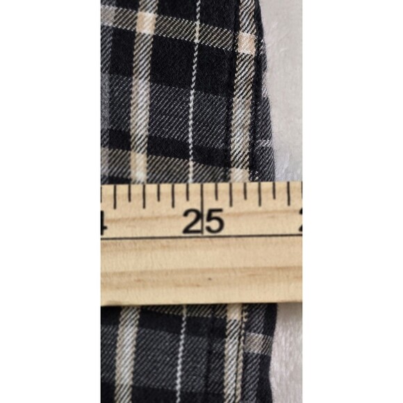 Eddie Bauer Button Up Flannel Shirt Men's Large Long Sleeve Button Up Shirt - Picture 3 of 5